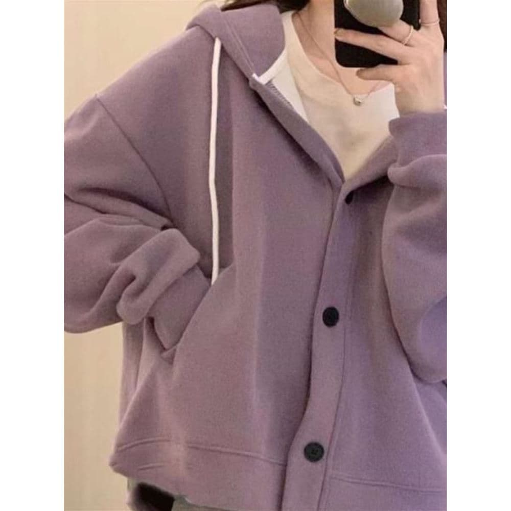 Japonês preguiçoso estilo High-End moletom com capuz feminino outono inverno tamanho grande solto 150kg pequena jaqueta