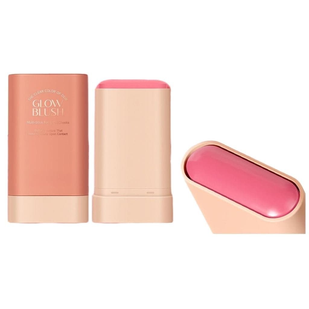 Lovelycat Blush em Bastão para Maquiagem em Movimento, Maquiagem Nude Natural de Longa Duração, Bastão Hidratante com Co
