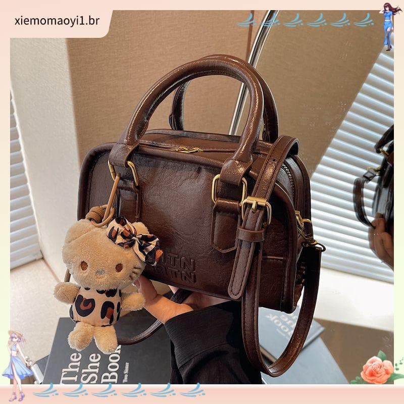 2.10.000 pessoas coleção Retro pequeno saco feminino 2025 novo estilo High-End textura All-Match Commuter ombro saco do