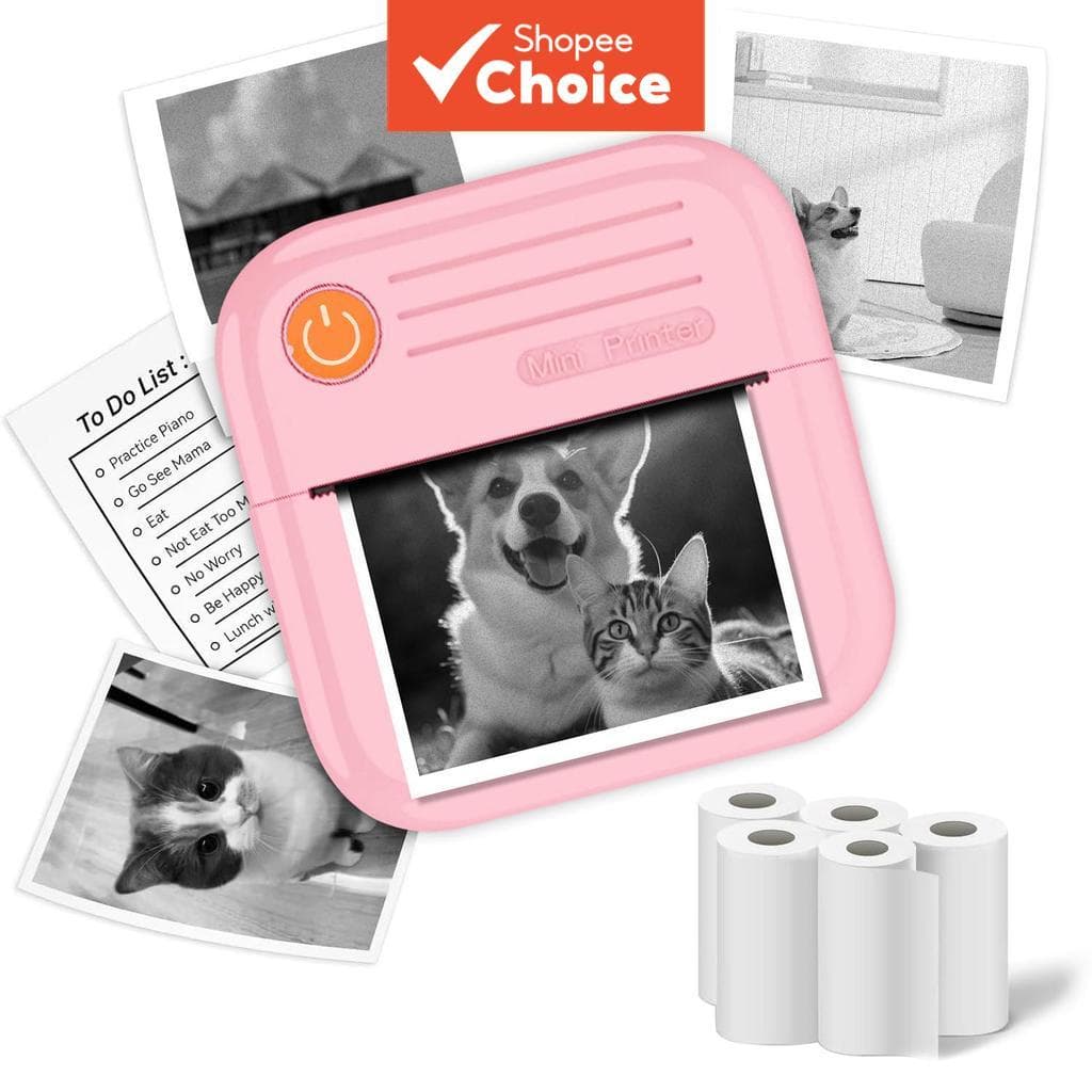 Impressoras Fotográficas Portáteis Sem Fio Para Viagens Impressora Móvel Térmica Tinta Bluetooth Escola Em Casa Mini Por