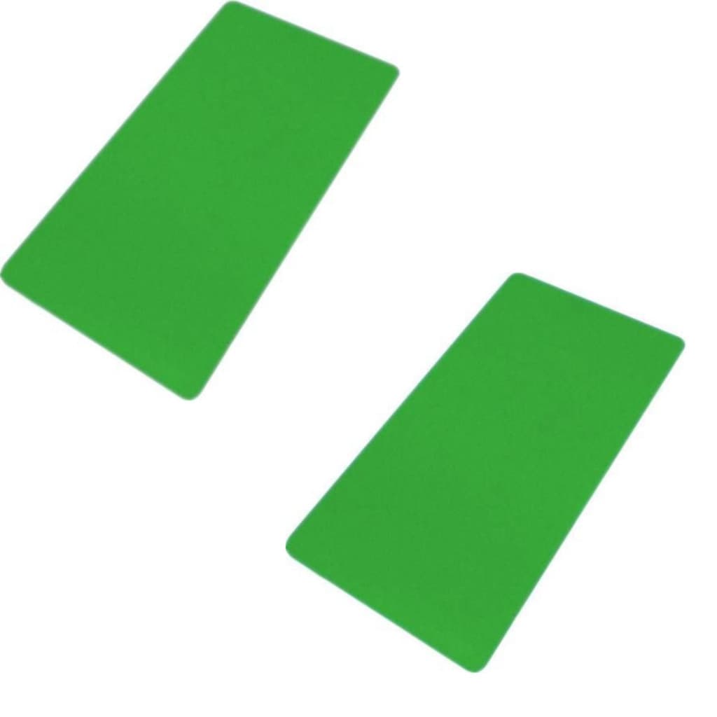 KIT 2 COLCHONETES VERDE  PILATES/ACADEMIA