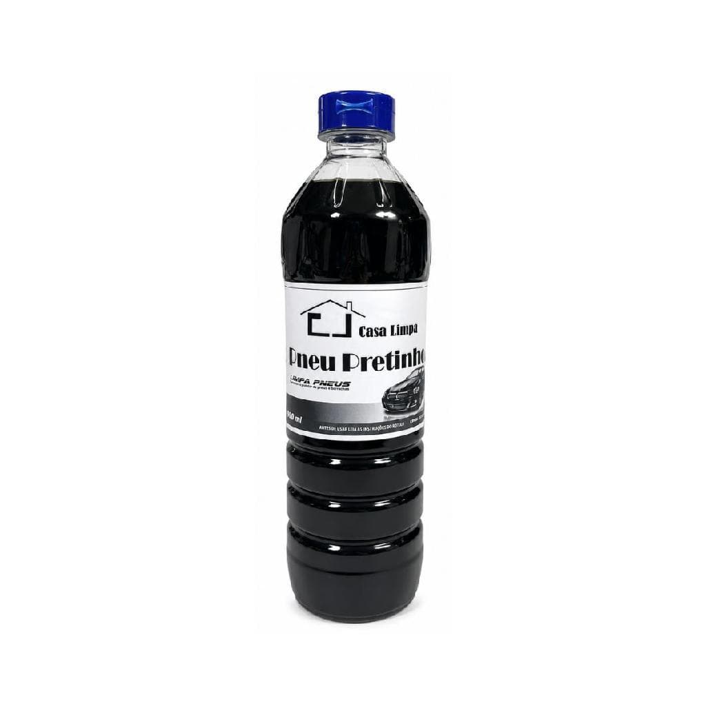 Pneu Pretinho Pneus e Borrachas 500ml Casa Limpa