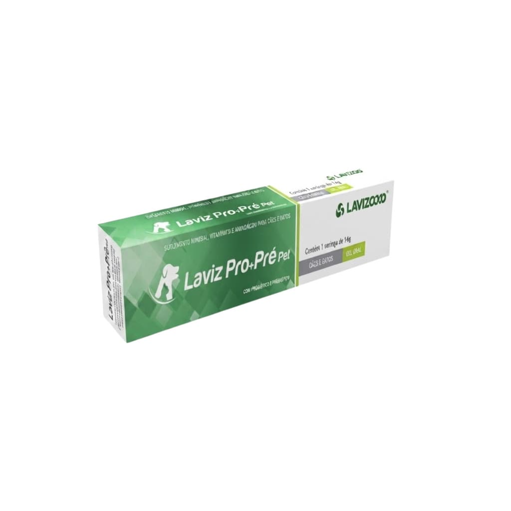 Laviz Pro + Pre Pet: Probiótico e Vitamínico para Pets
