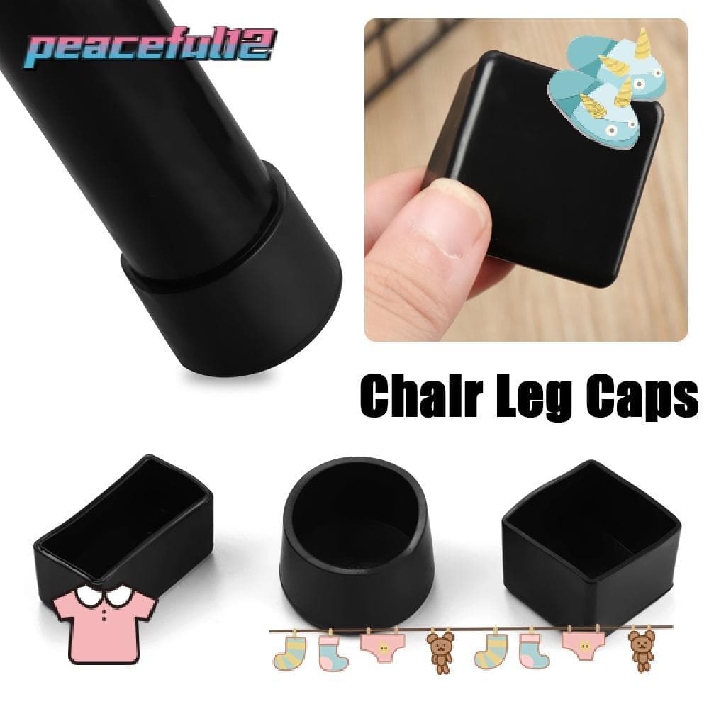 PEACEFUL 4 Unidades/Conjunto Pés De Móveis Meias De Fundo Redondo Protetores De Piso Almofadas De Silicone