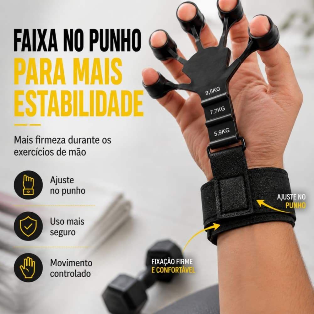 Dispositivo de Treinamento Digital Fortalecedor de Dedos para Reabilitação