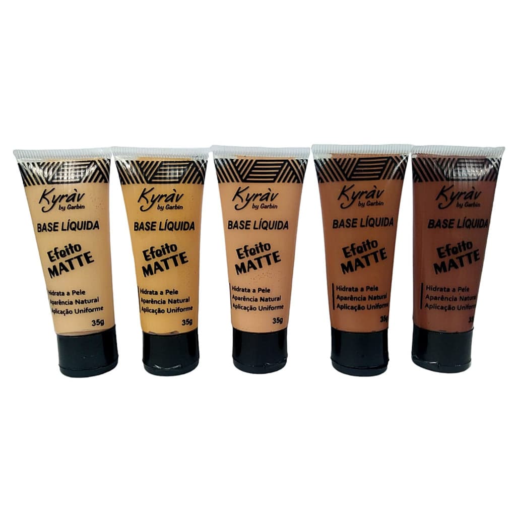 Base Kyráv Para Todos os Tipos de  Pele Cores Claras/ Morenas Beleza > Maquiagem > Rosto >  Maquiagem