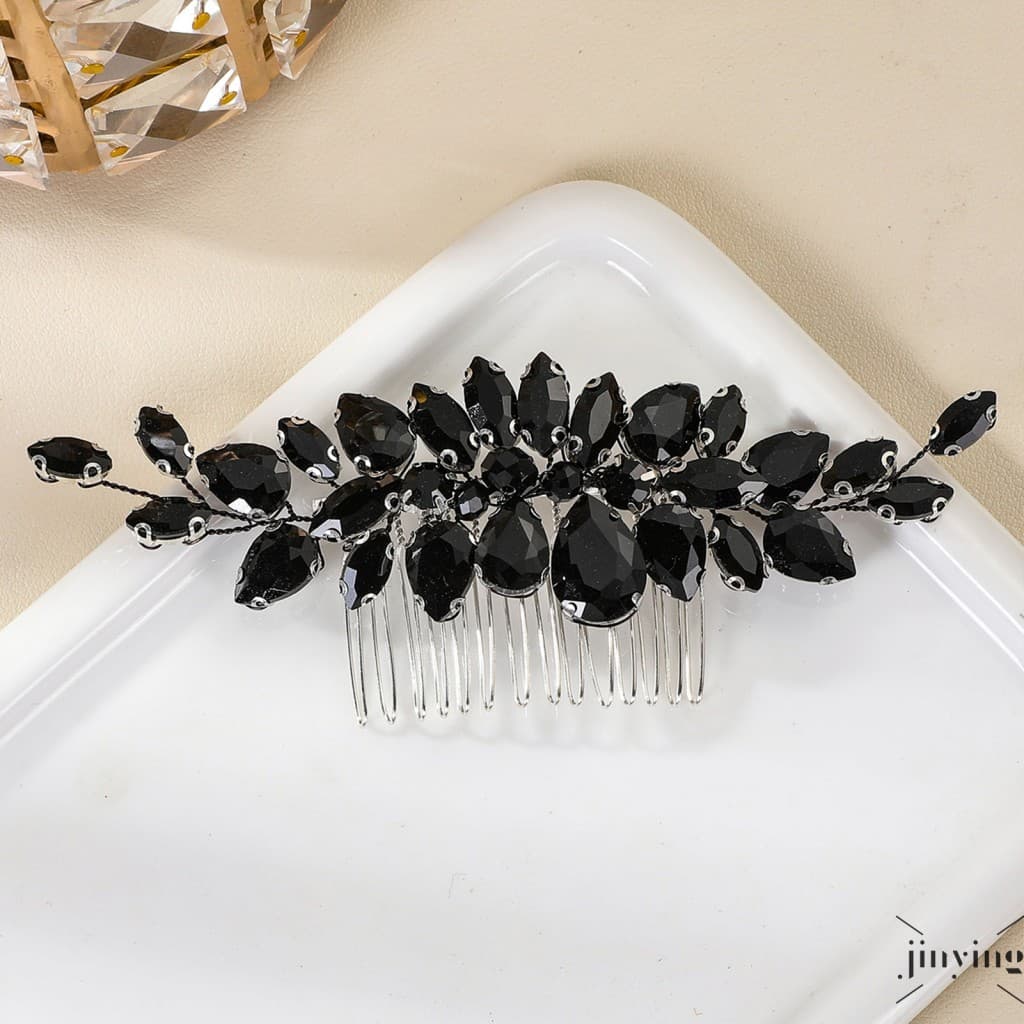 Pente De Cabelo Lateral De Cristal Feminino Estilo Ferramenta De Acessórios Para Penteado De Festa De Aniversário
