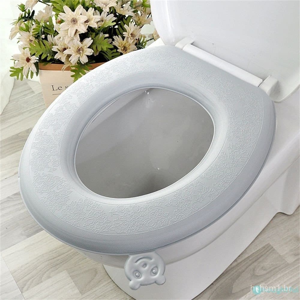 Assento Sanitário Confortável e Durável, Capa de Assento Impermeável, Capa para Assento Sanitário