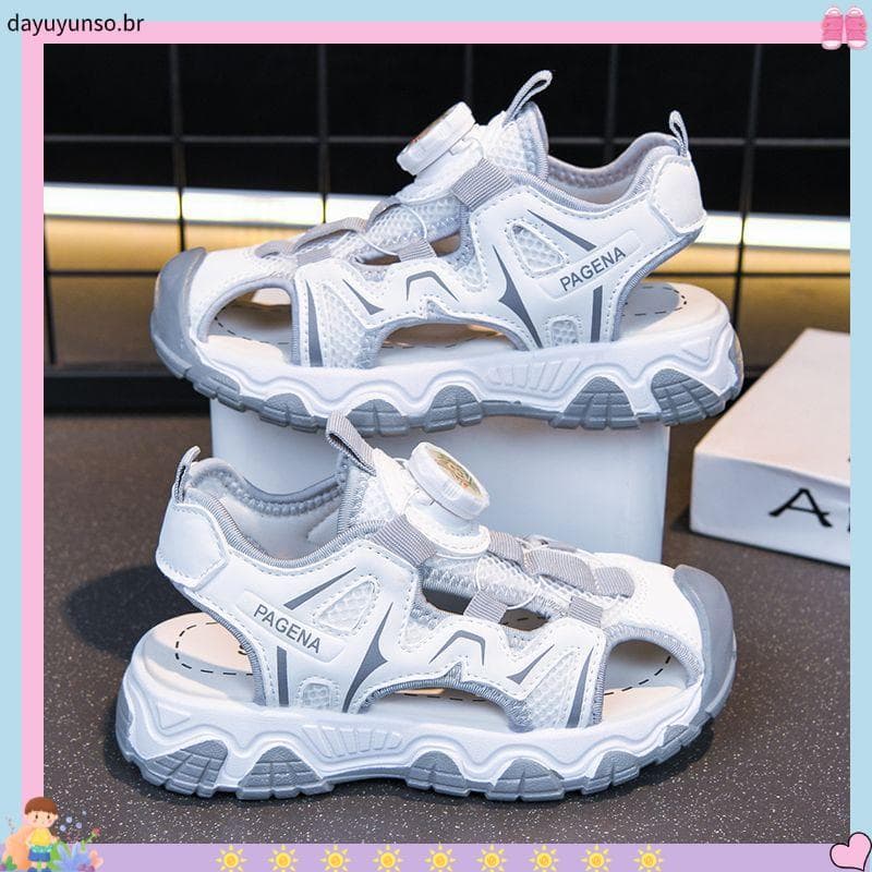 2026 primavera verão novo estilo crianças Baotou esportes sandálias de praia meninos meninas sapatos grandes crianças bo