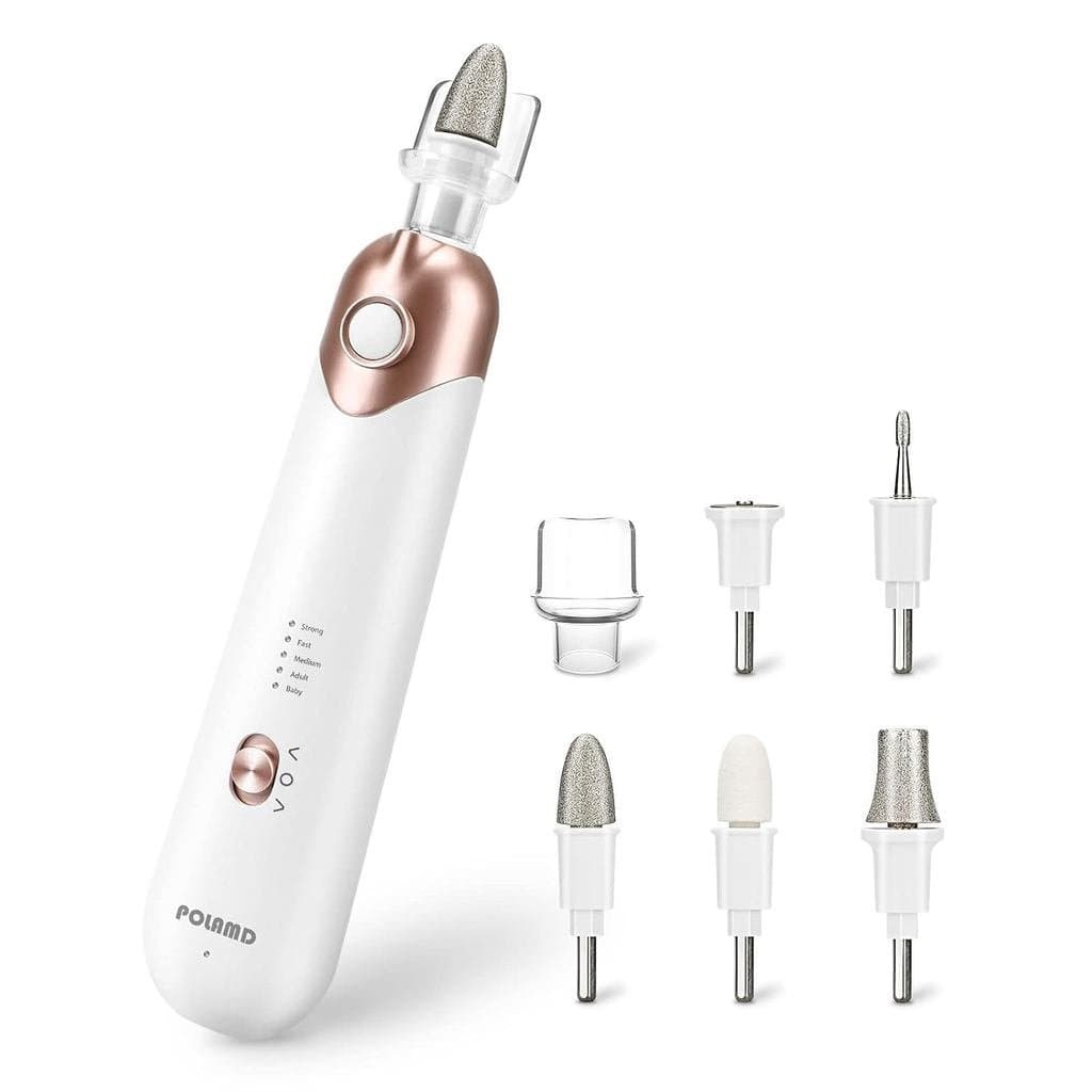 Kit de Manicure e Pedicure, Conjunto de Lixas Elétricas para Unhas, Máquina de Lixar Unhas Elétrica Sem Fio