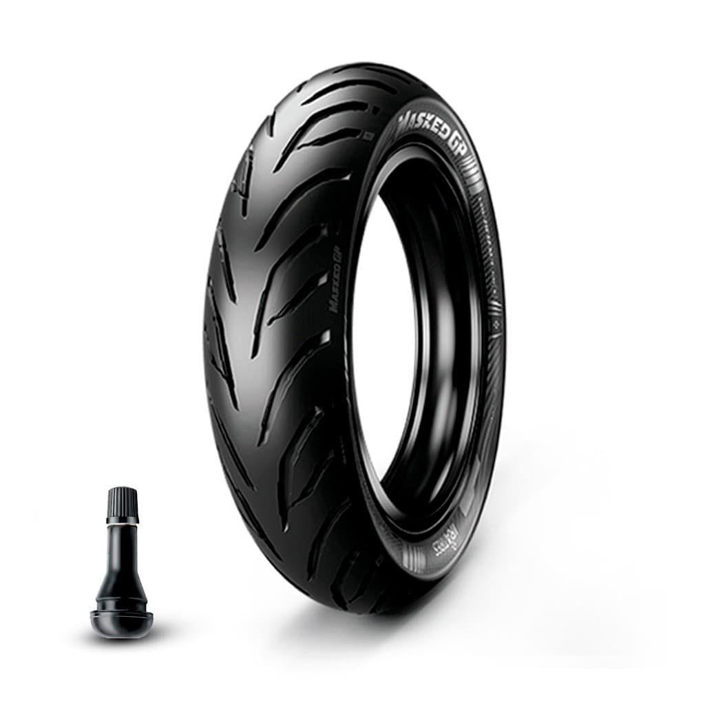 Kit Ira Fazer 250 Ira MaskedGp 130/70-17 Traseiro + Válvula Sem câmara