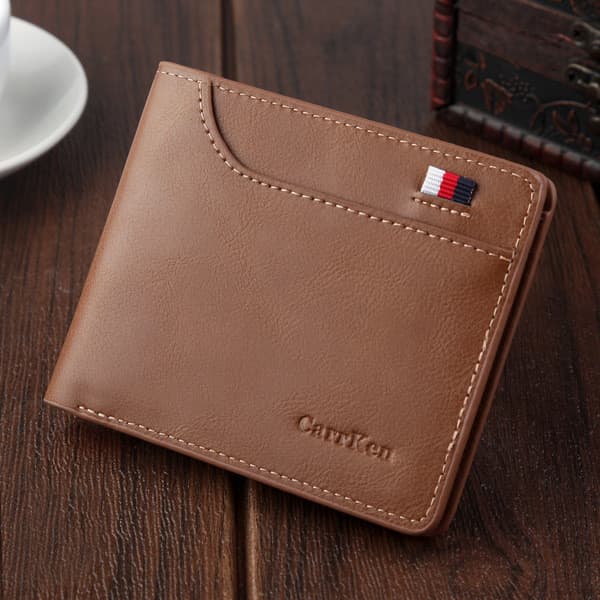 | 【carteira masculina couro】 | carteira masculina grande carteira masculina pequena ♪Hengsheng carteira masculina cartei
