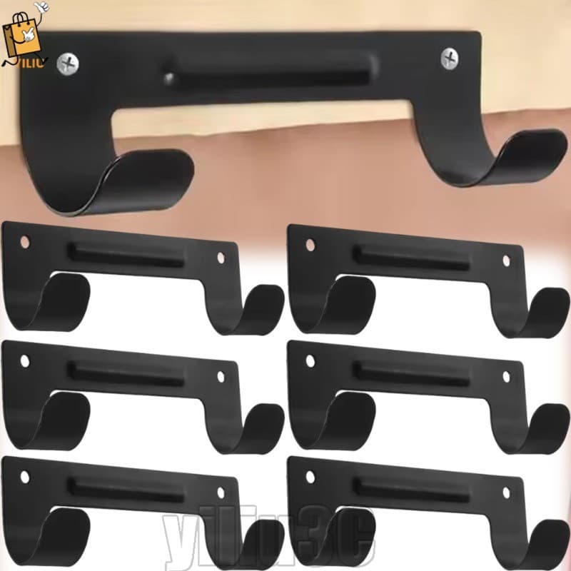 [Prim] 1/2/3 Unidades De Ganchos Para Tábua De Passar Roupa Com Gancho Duplo-Rack De Armazenamento Economia De Espaço-Su
