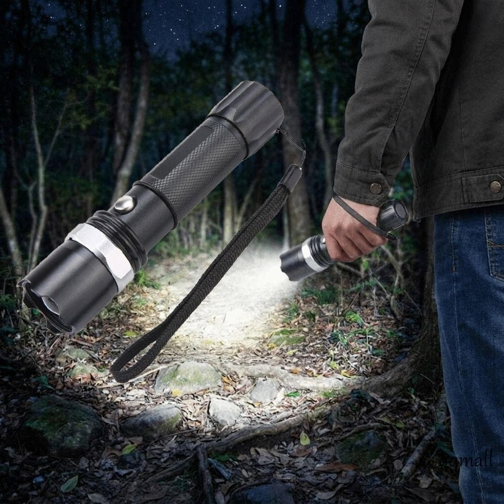 Lanterna Led Ultrabrilhante MELVIX , Lanternas Com Zoom De Longo Alcance Em Liga De Alumínio , Mini À Prova D'água