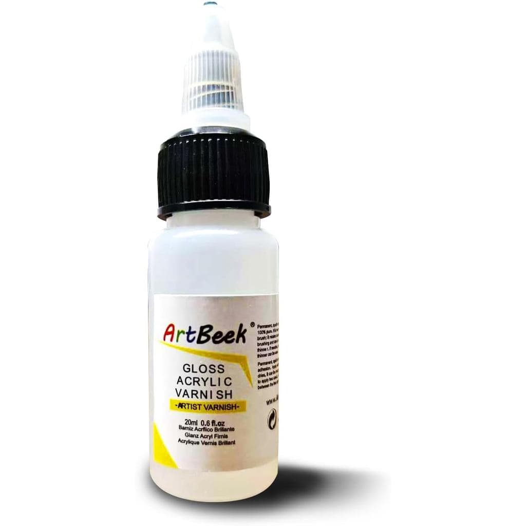 ArtBeek Gloss Verniz Acrílico Acabamento Brilhante 20ml (0.6 fl.oz)