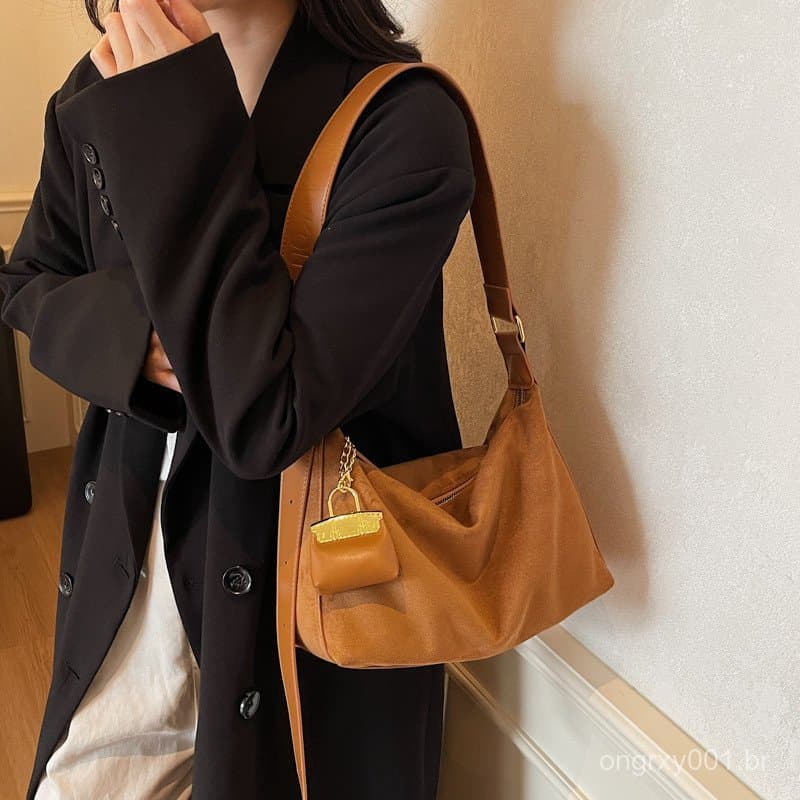 Retro All-Match trabalho Commuter mensageiro saco Casual moda grande capacidade bolsa de ombro