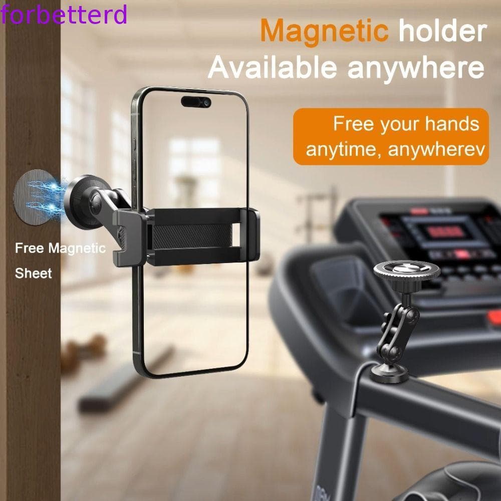 Suporte De Telefone Para Academia FORBETTERD , Ajustável Selfie Com Rotação De 360 Graus , Dobrável