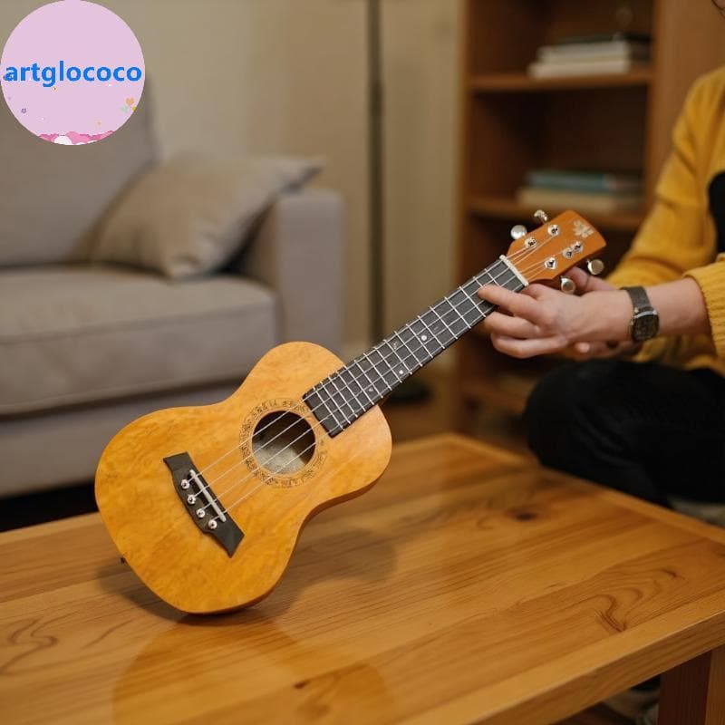 Artglococo Colorido AT-01A Afinador De Guitarra Rotativo Clip-on Sintonizador Digital Eletrônico Display LCD Para Acústi