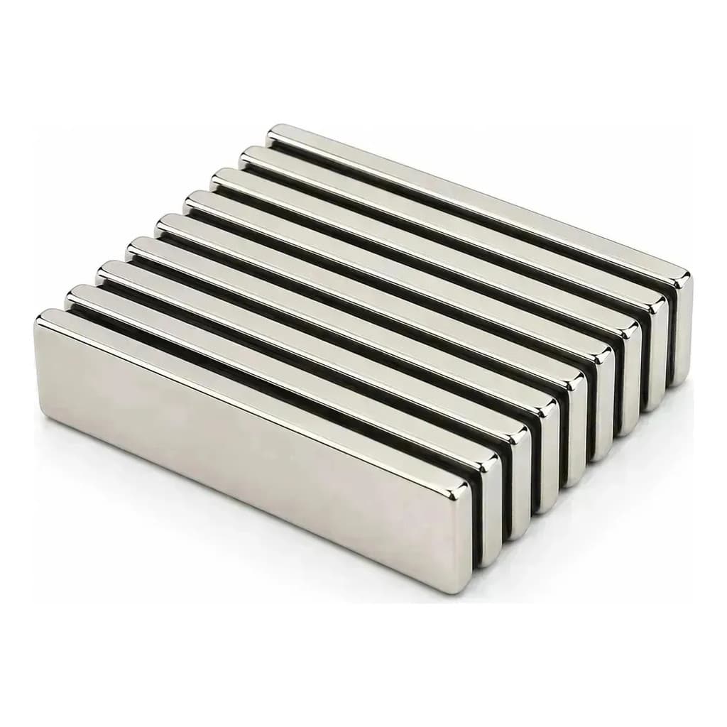 100 Pçs Super Ímã Neodímio 20x10x2 Mm Super Potente 20x10x2
