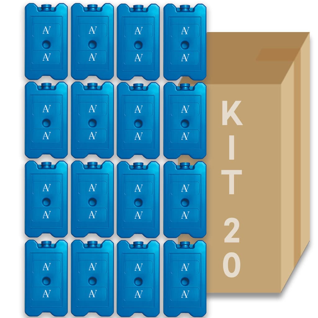 Gelo Artificial Rigido De 500ml Gel Original C/ 20 Unidades