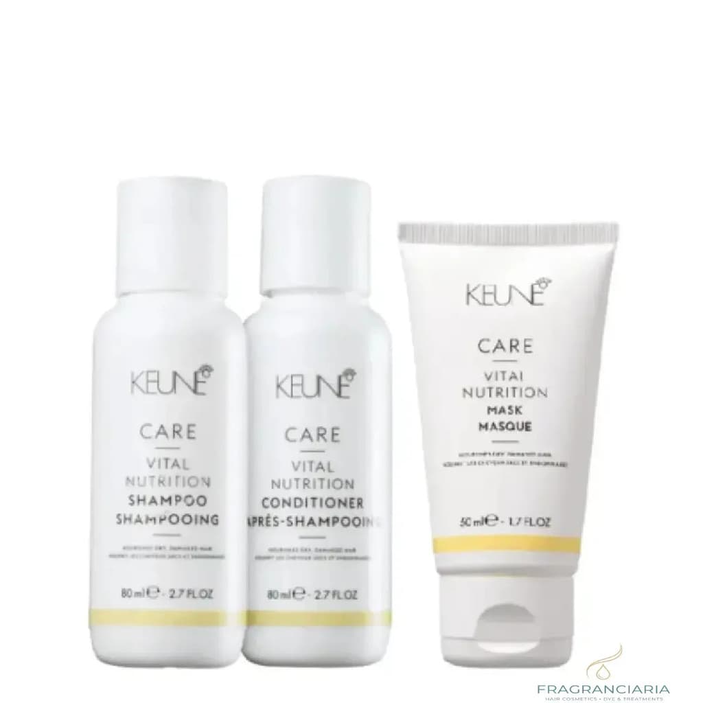 Kit Vital Nutrition Keune Care 80ml Condicionador 80ml Máscara 50ml