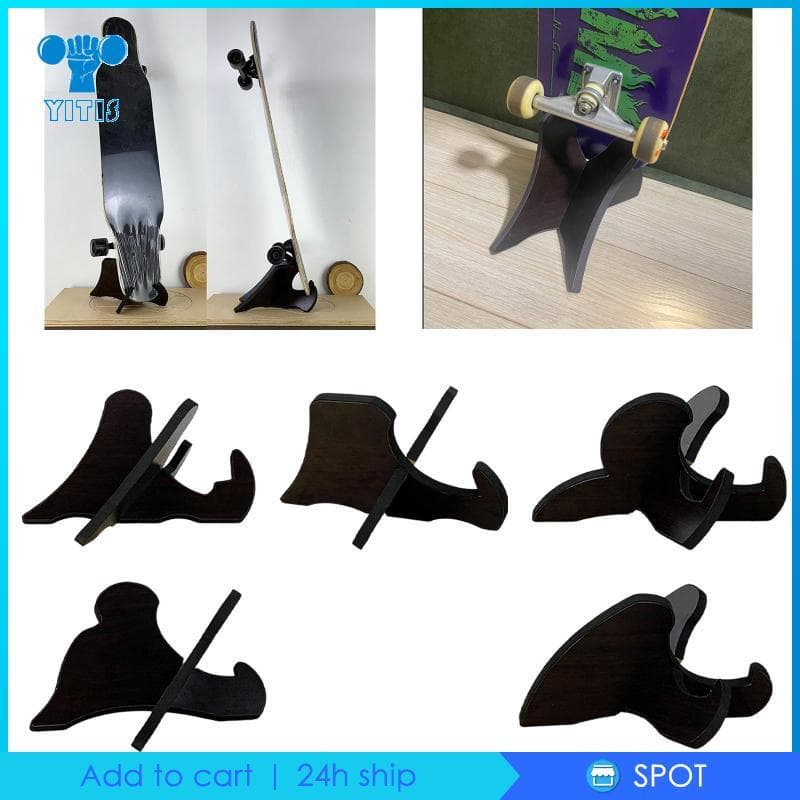 [Yitis] Rack De Skate Com Economia De Espaço , Esponja Embrulhada , Suporte Estável , Organizador , Display Para Skates