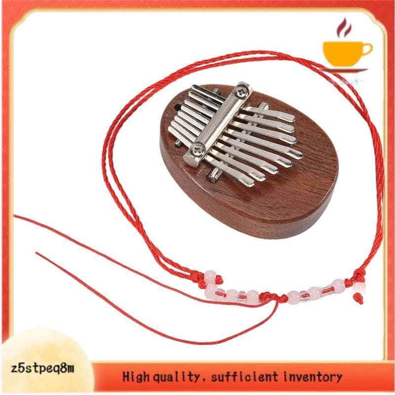 Mini Kalimba 8 Teclas Piano De Polegar Ótimo Som Teclado De Dedo Instrumento Musical