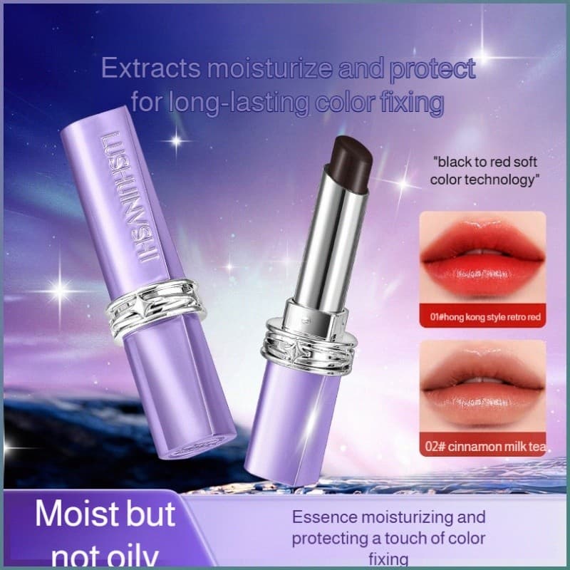 【Duradouro e Matte】[Matte Elegante] [Exibe Brilho] Batom Matte/Batom Nude/Batom Longa Duração
