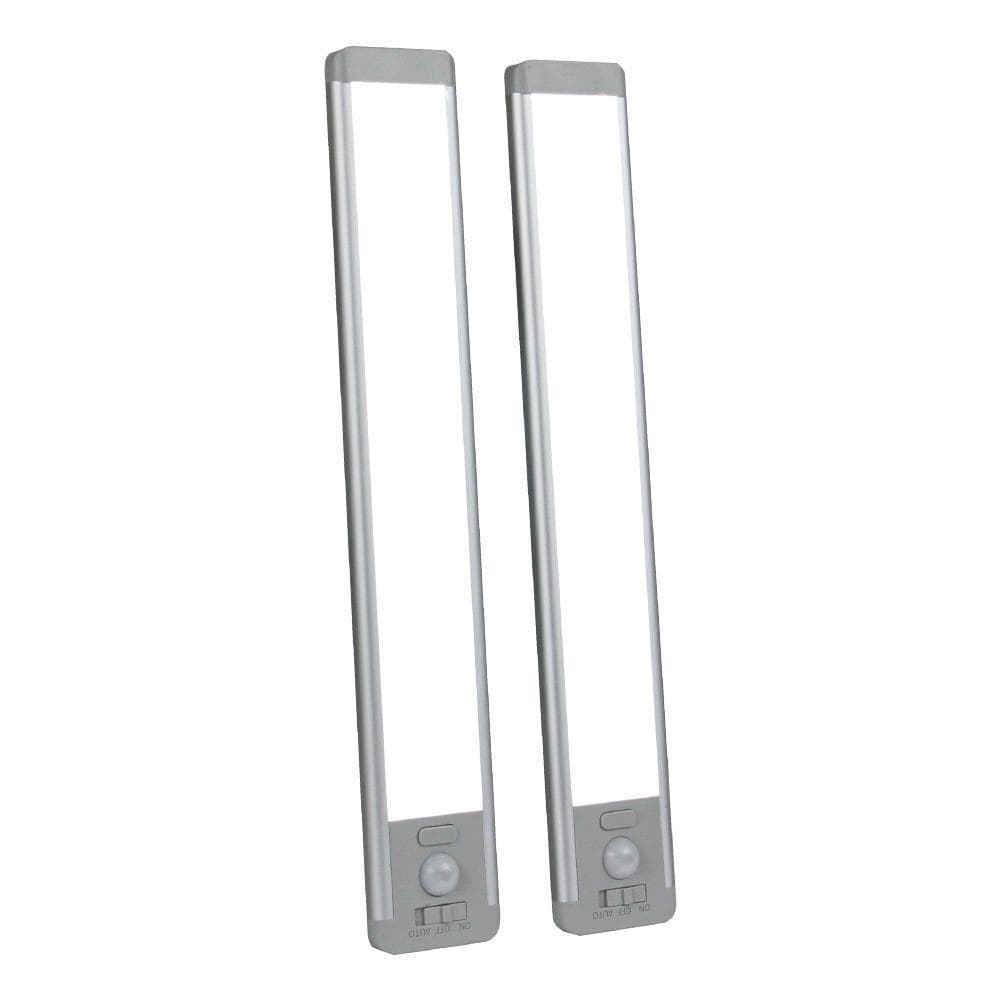 Lâmpada Indiligente Luz De Led Recarregável Com Sensor De Movimento E Magnética Kit 2 Peças