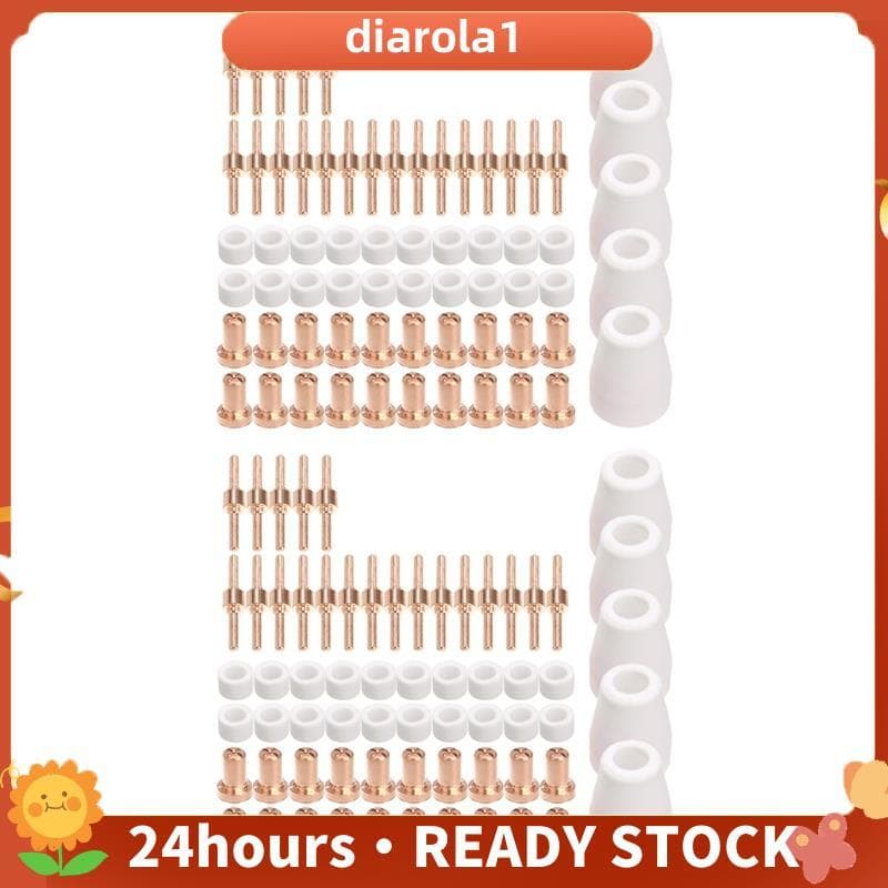 Kit De Eletrodos E Bicos De Ponta De Cortador De Plasma , 130 Peças , Acessórios Consumíveis Para PT31 30 40 50 , Ferram