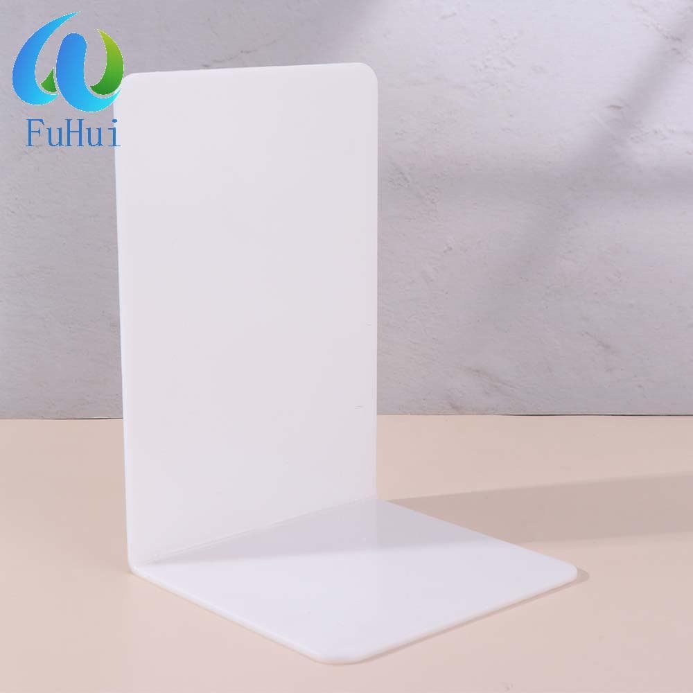 FUHUI Suportes De Mesa , Suporte De Livro Durável INS Simples Display Em Forma De L Estante De Livros