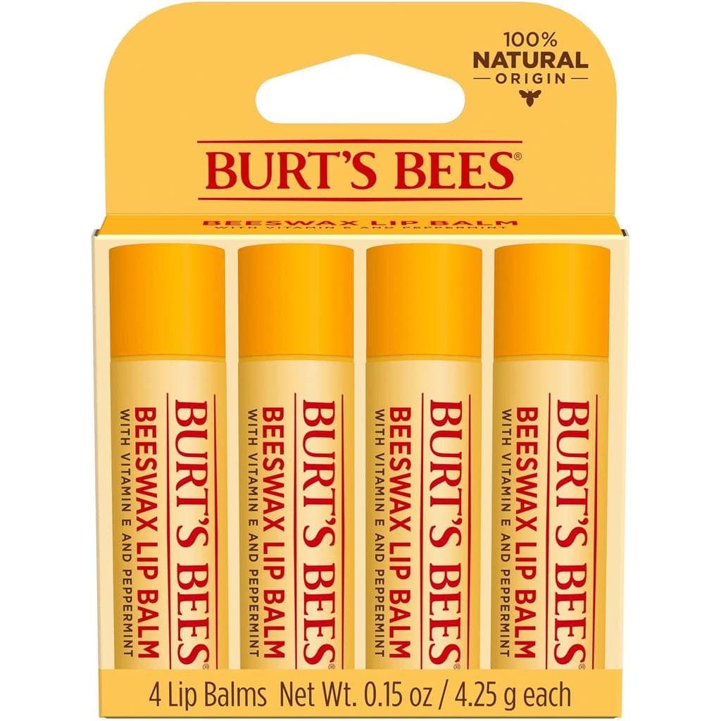 Burt's Bees Bálsamo Labial Hidratante 100% Natural (Cera de Abelha Original)