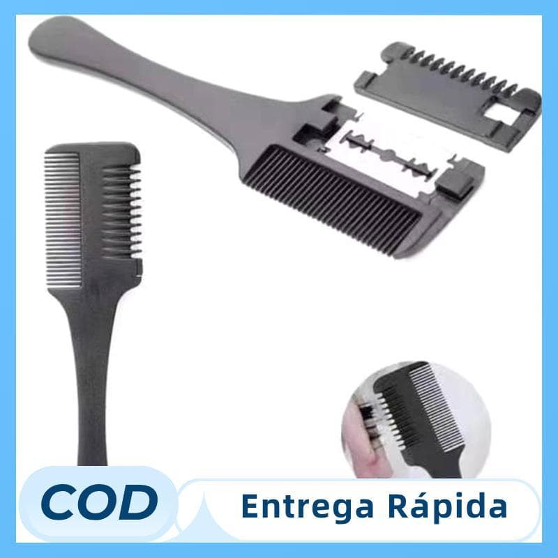 1 Pçs Pente De Corte De Cabelo Bla Lidar Com Escovas Navalha Guarnição Ferramentas De Estilo De Salão De Beleza Em Estoq