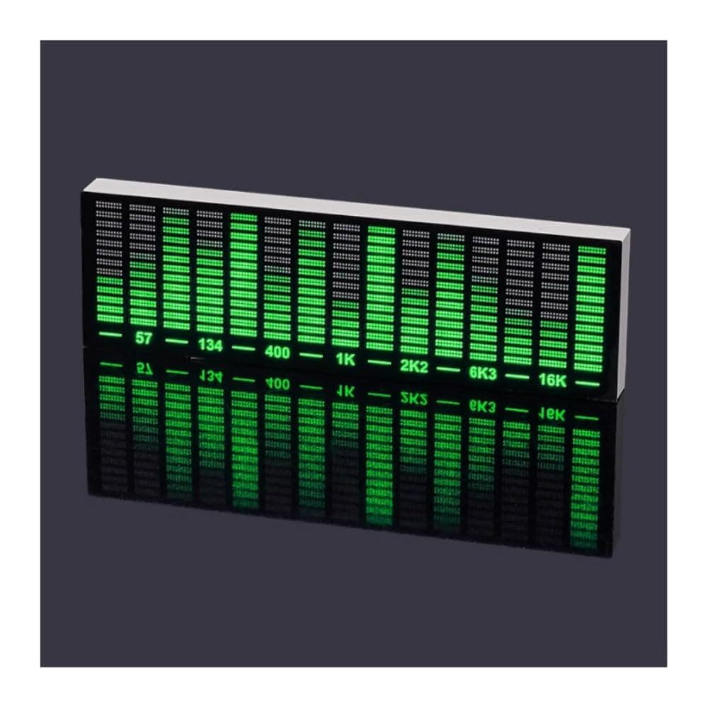 Spectrum Analyzer, Audio Visualizer, Sound Control Light, LED Music Spectrum Display for Gaming Room Car Decoration, for