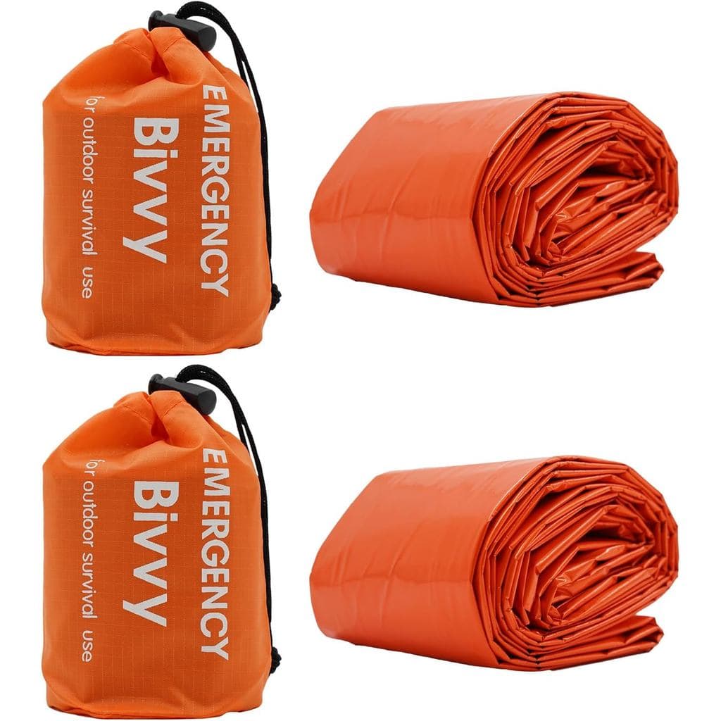 Saco de Dormir de Emergência, Saco Bivvy, Saco de Dormir de Sobrevivência, Sacos Bivvy para Camping, Cobertores de Emerg