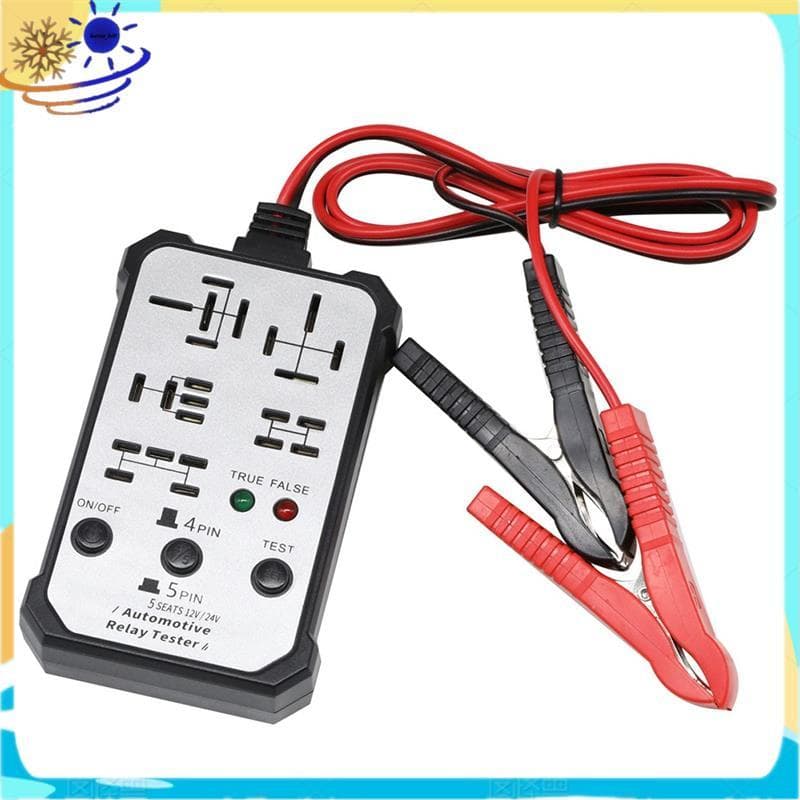 [Le's Shop] Testador De Relé Automotivo Universal 12V 24V-Ferramenta Multifuncional De Diagnóstico De Carro Para Reparo