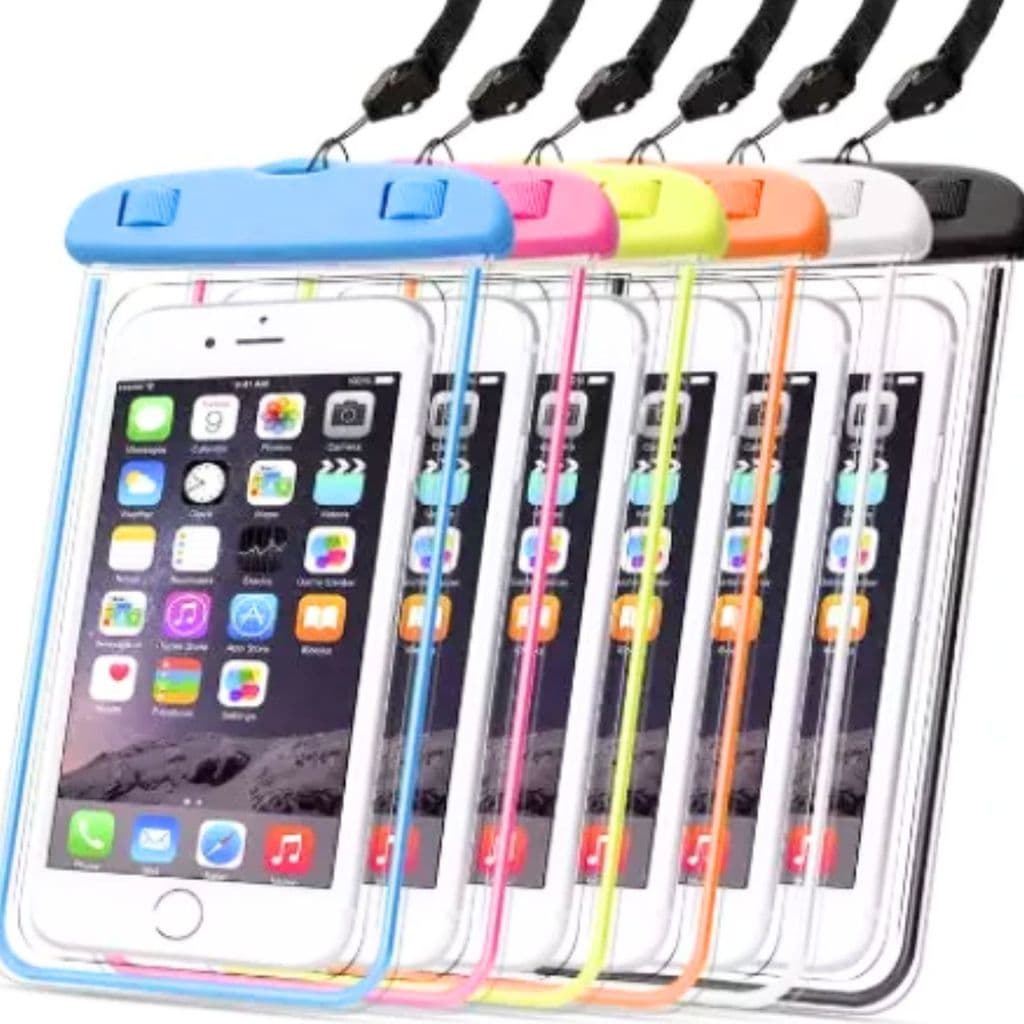 Capa De Celular Impermeável Mergulho Piscina Cor Sortida
