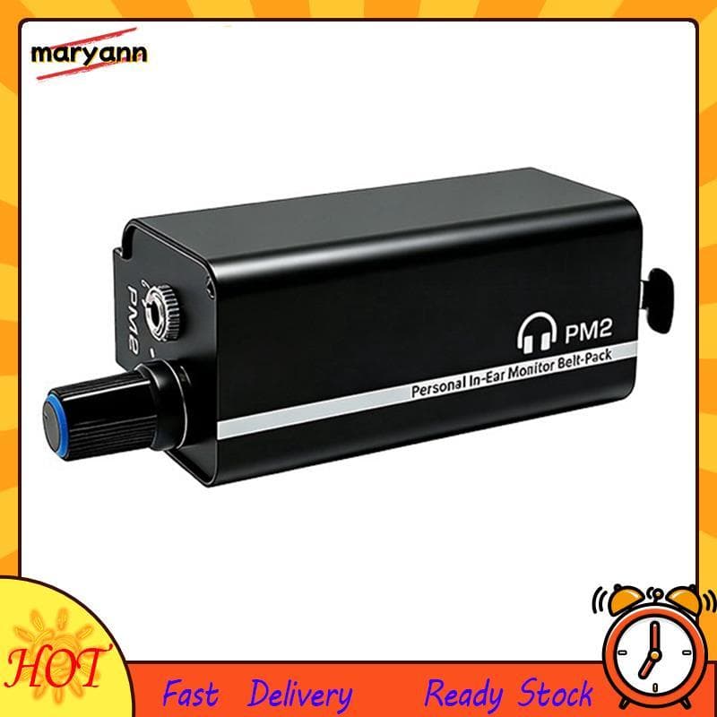 PM2 Mini Amplificador De Fone De Ouvido XLR/6.35MM Conversor De Interface De Áudio Montagem De Clipe