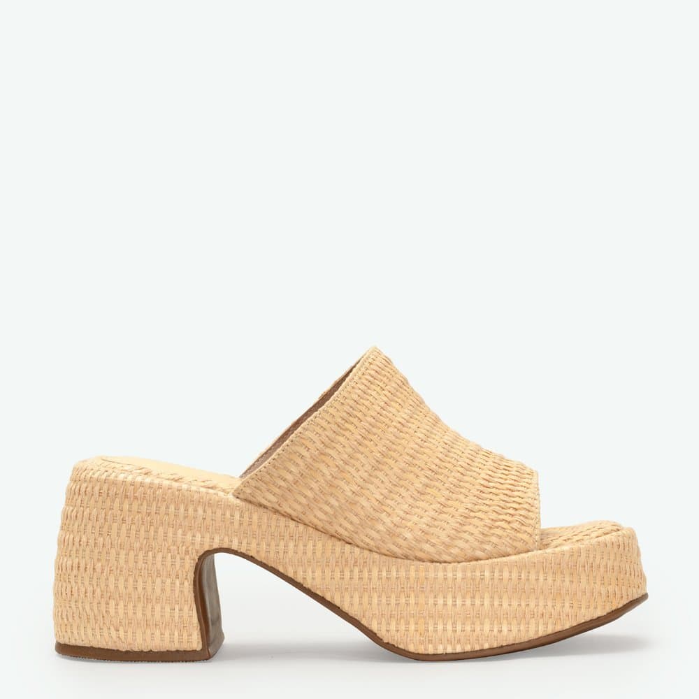 Tamanco Feminino Salto Bloco Tira Larga Confortável Elegante Moda Casual