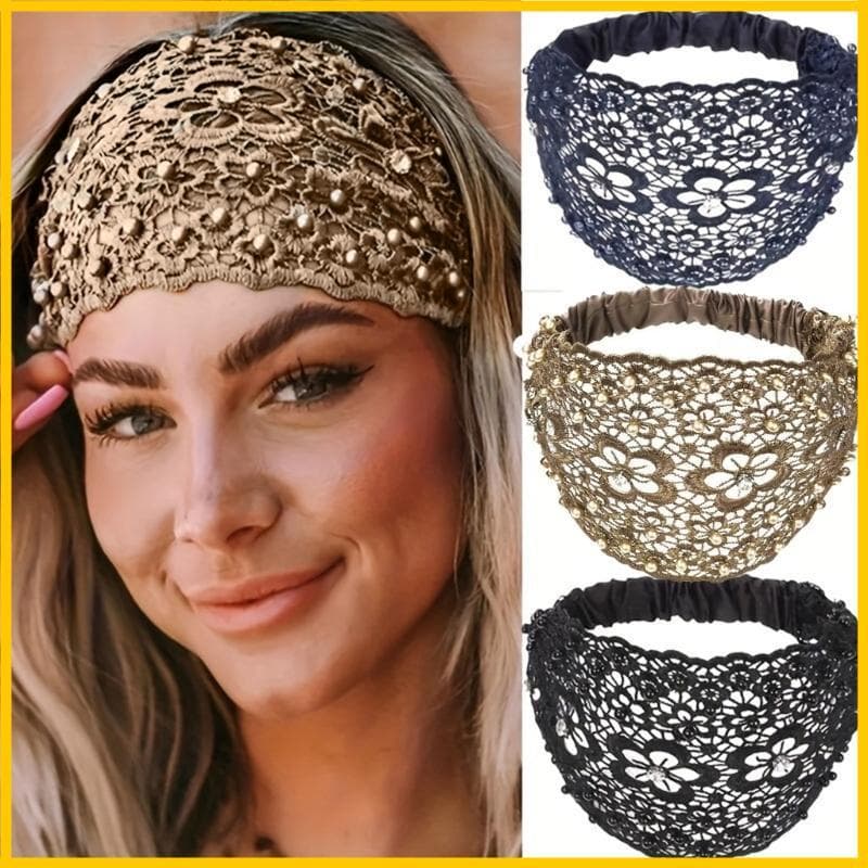 Estética Frisado Bandana Para Francês Oco Hairband Festa À Noite Fascinator Hairhoop Cabelo