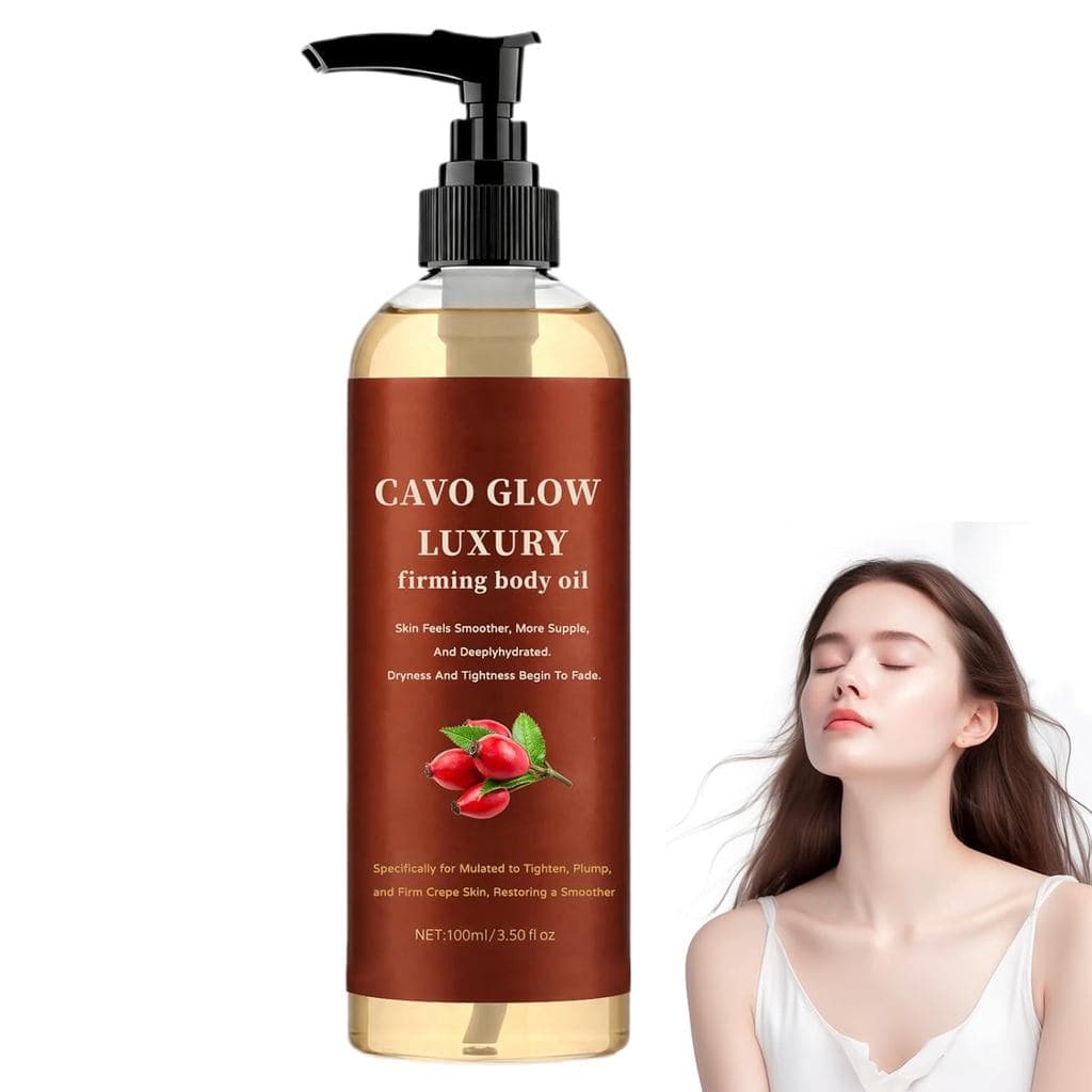 CavoGlowBody, CavoGlowLuxuryBodyFirmsLift, Creme Pós-Banho para Mulheres, Cuidado Hidratante para o Corpo Inteiro que Al