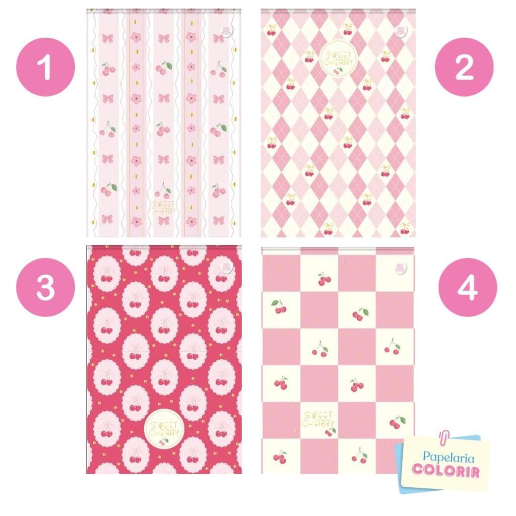Bloco Vertical Sweet Cherry com Cheirinho Coleçao 2027- Animativa