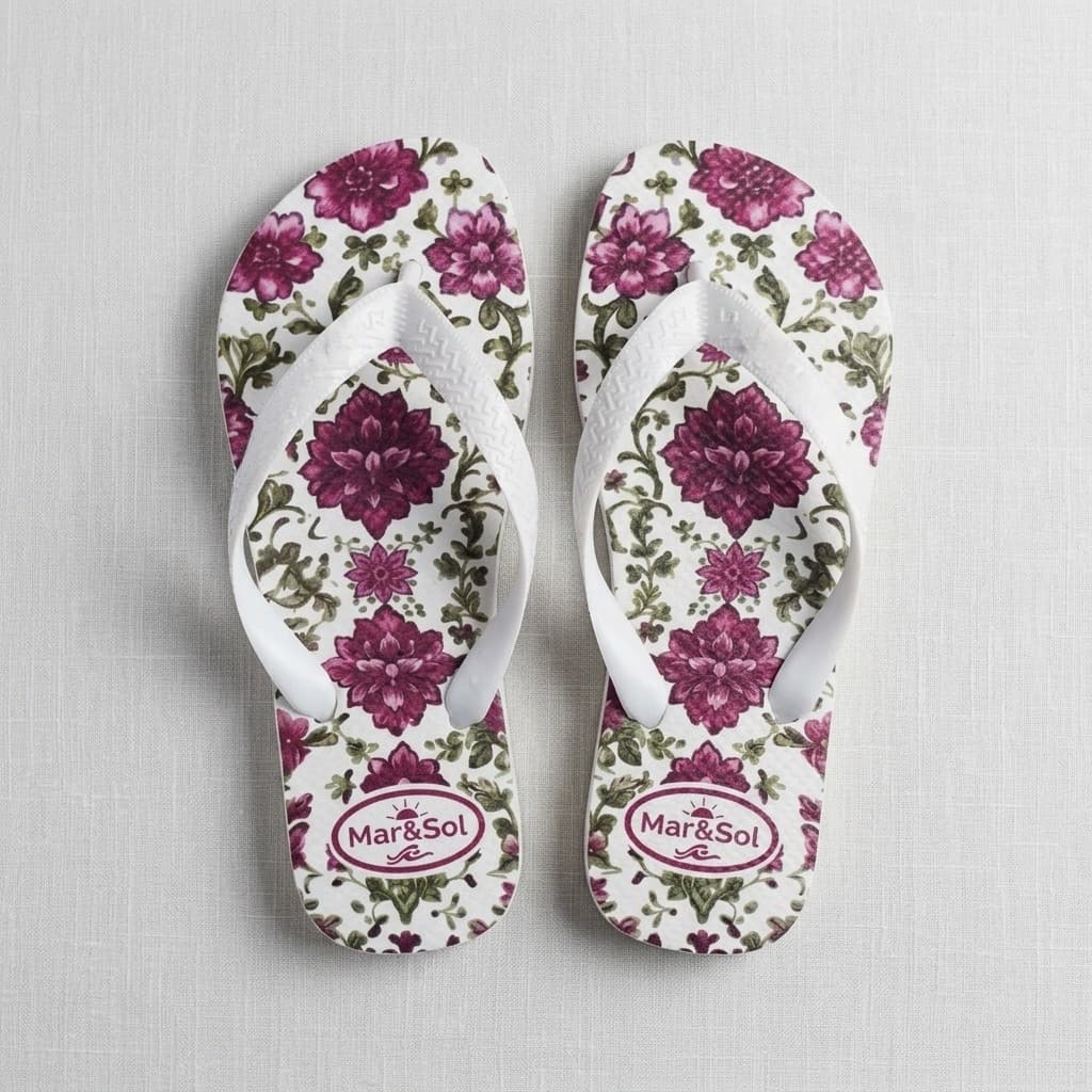 Chinelo de dedo Mar&Sol, confortável – Estampa Exclusiva Varios Modelos