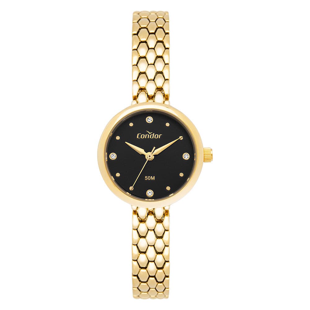 Relógio Condor Feminino Mini Joia Dourado - CO2035NVP/5P
