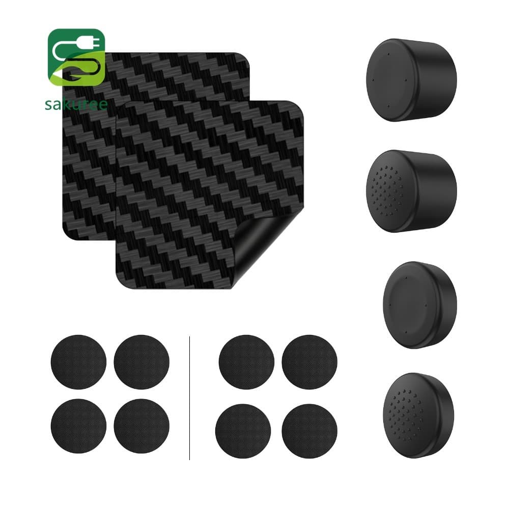 Tampas De Joystick De Silicone E Botão Traseiro Para Controlador De Vapor 2