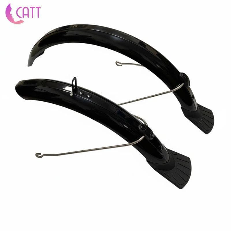 [Dadada2] 2 Peças De Guarda-Lamas De Bicicleta De 16 Polegadas , Hastes De Suporte De Metal , Duas Rodas , Pára Plástico