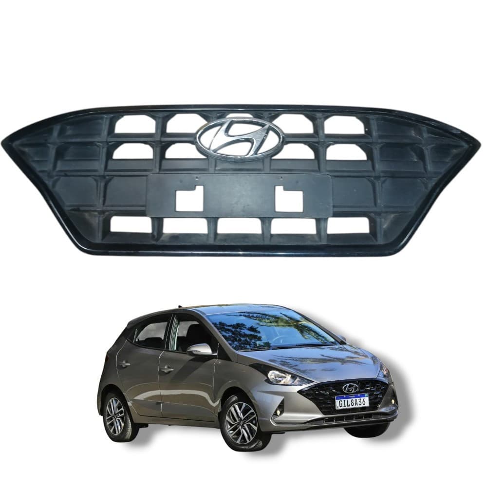 Grade Frontal Radiador HB20S 2020 2021 2022 Original