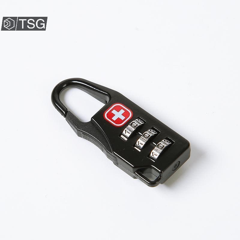 [Trêsgoodstonesgen] Mini Trava Antifurto Portátil Para Mochila Com Código Tsg