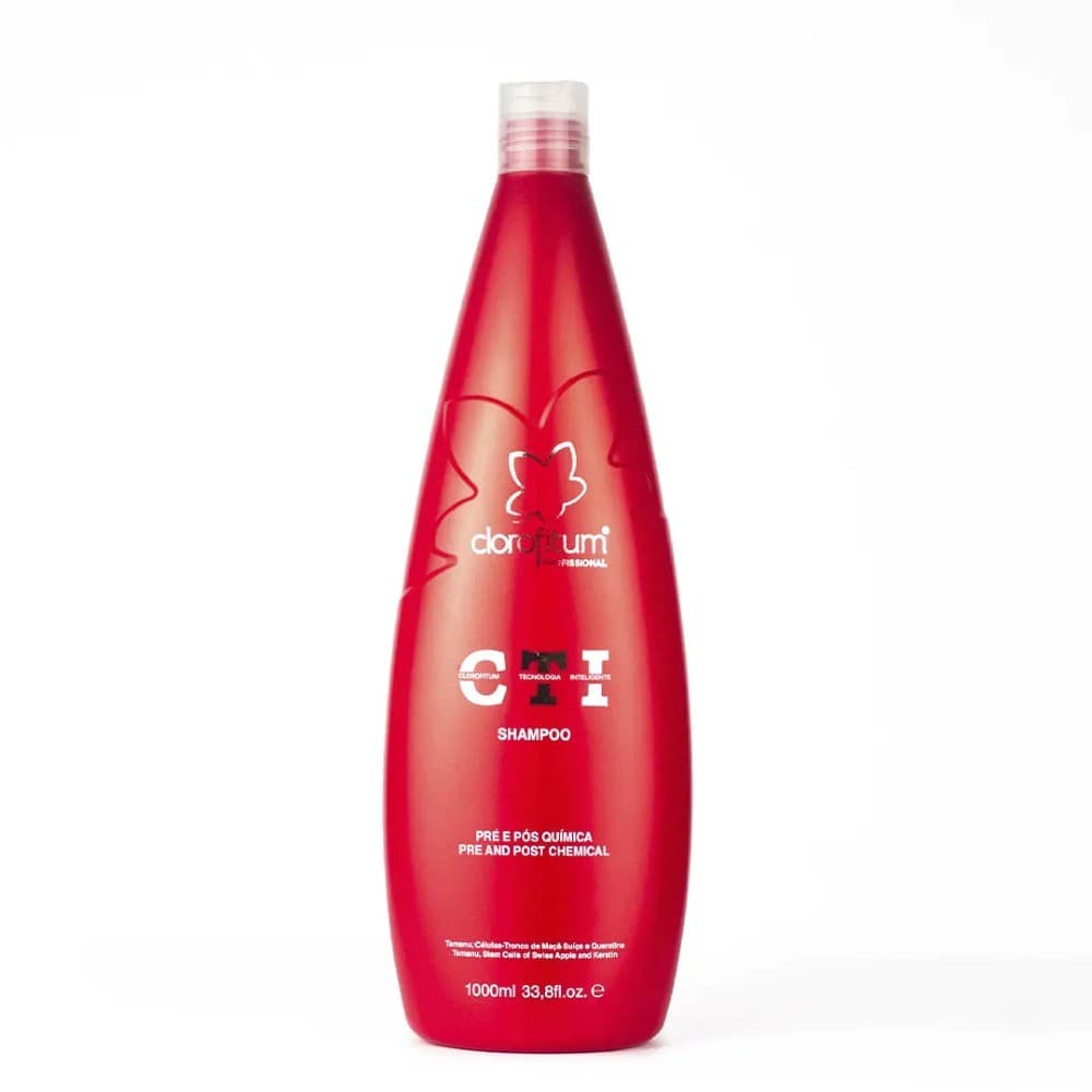 Shampoo de cabelo para  Pré e Pós Química CTI  1000ml