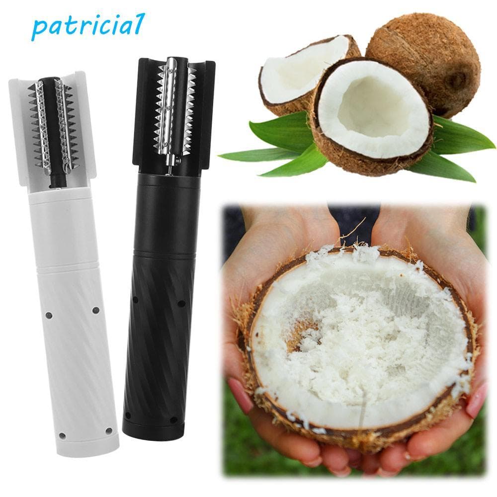 PATRICIA1 Raspador De Peixe Elétrico , Ralador De Coco Portátil Giratório Para Cozinha , Triturador À Prova D'água